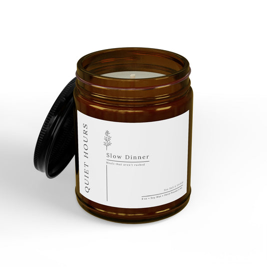 Slow Dinner - Soy Candle, 9oz